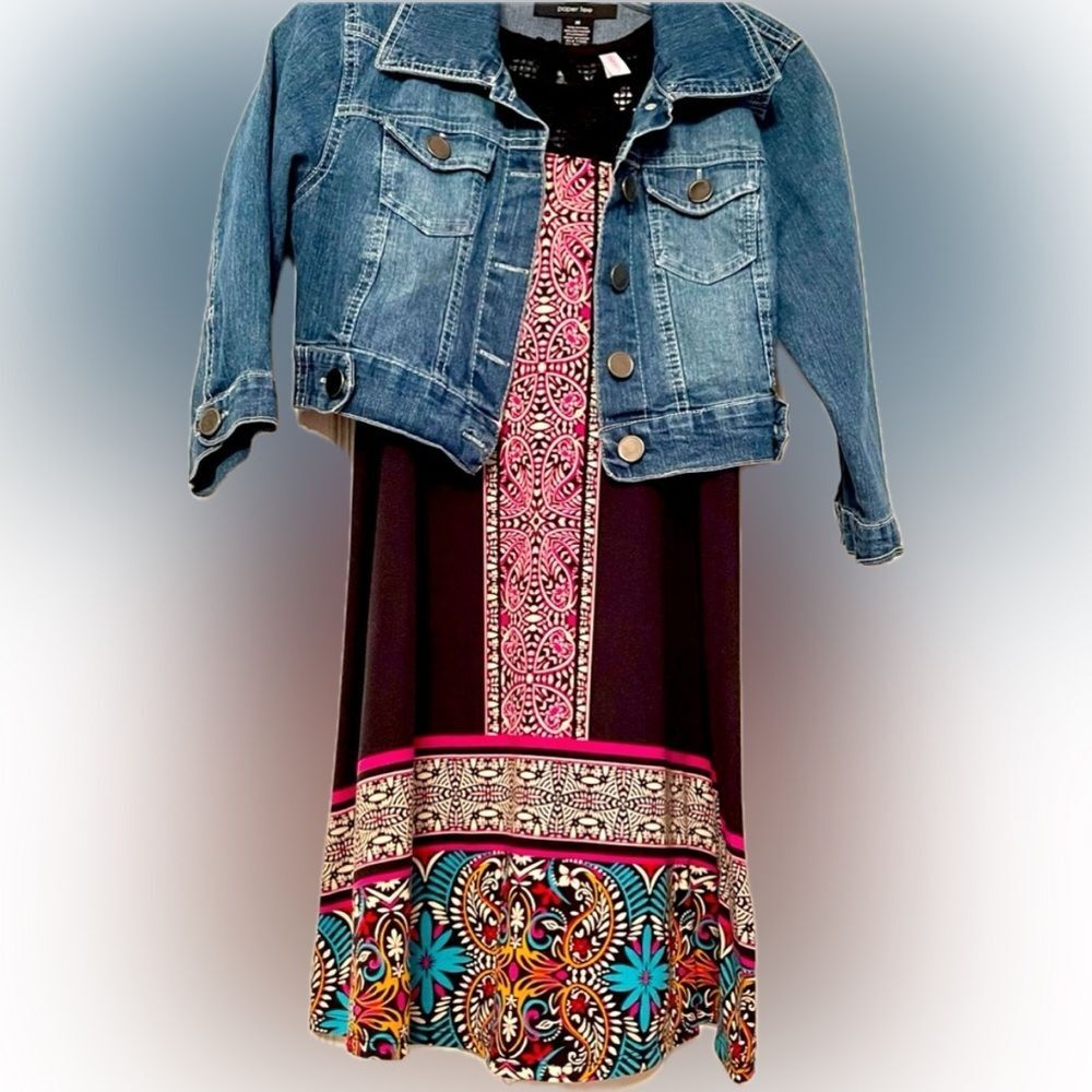 Multicolored & fun Target dress! Super comfy!